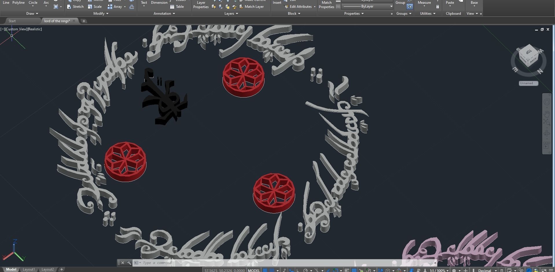 Lord Of The Rings 3D model_3