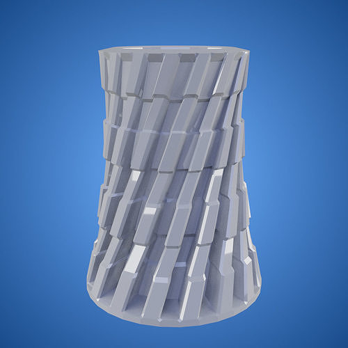 Modern vase for 3D printing 3D print model