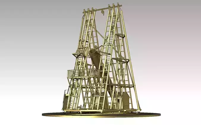 Herschel  telescope 3D print model