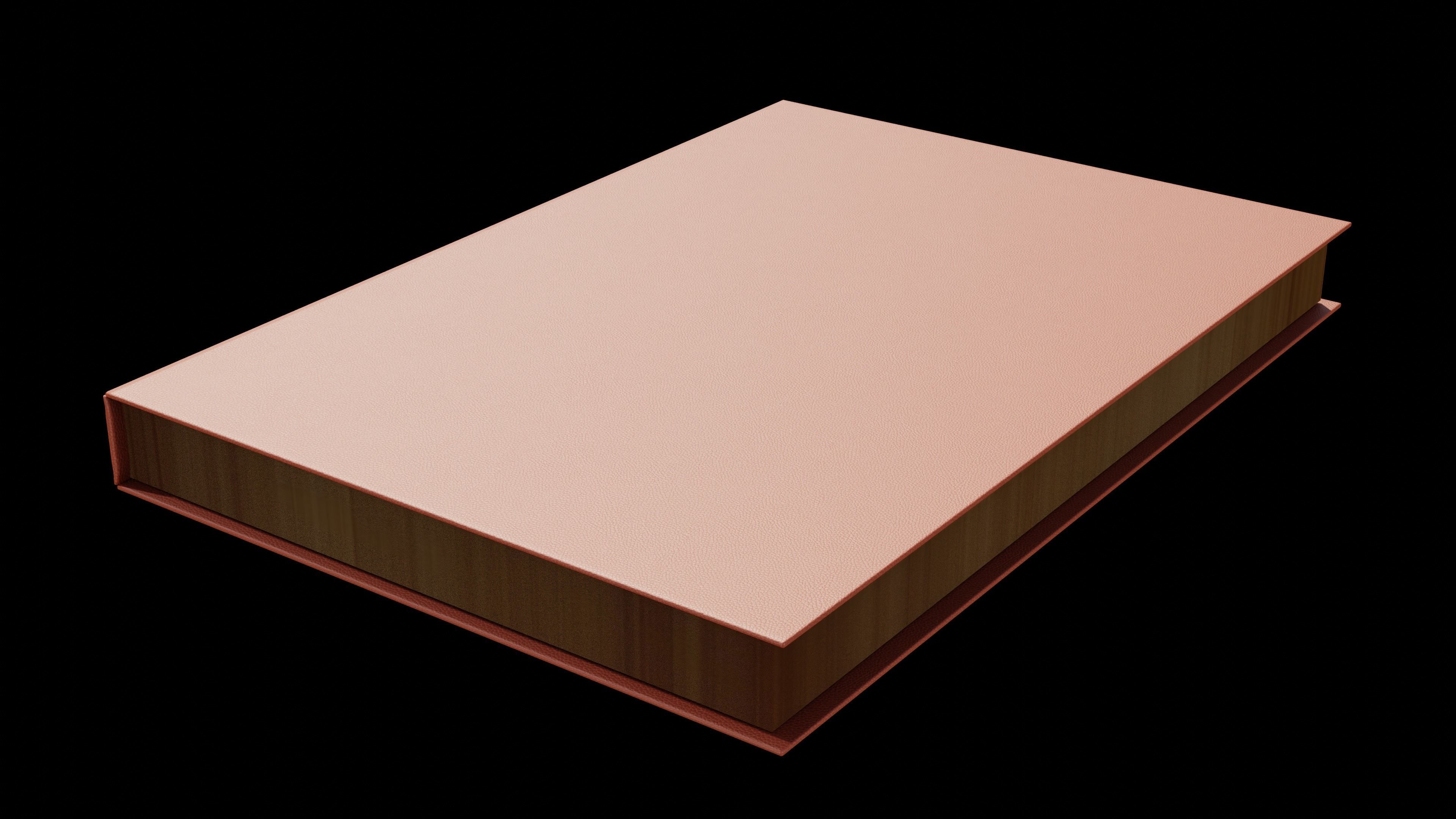 Animated book opening and closing Low-poly 3D model Low-poly 3D model_4