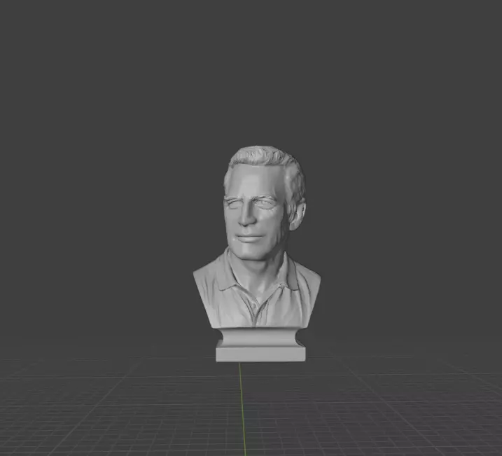 Paul Newman 3D print model