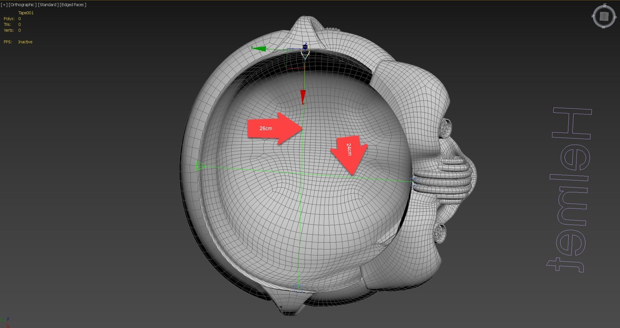Printable StormTrooper Helmet 3D print model_8