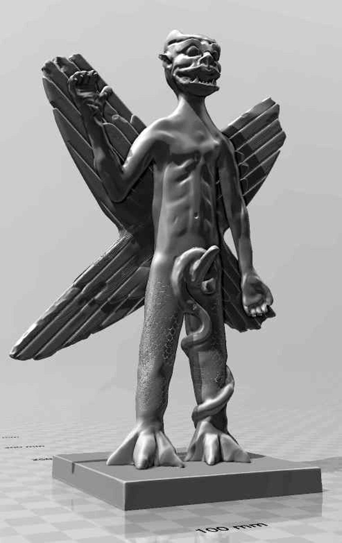 Printable PAZUZU demon from The Exorcist 3D print model_4
