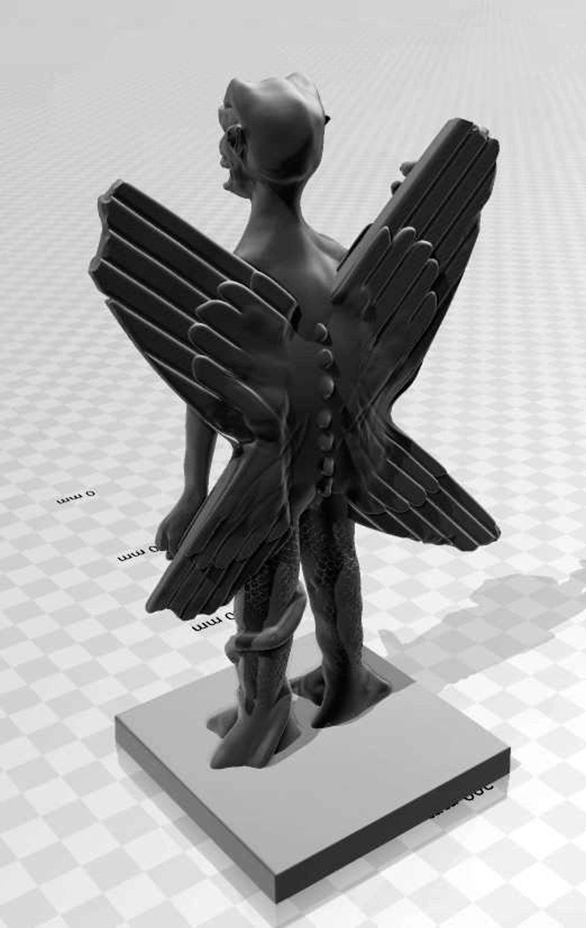 Printable PAZUZU demon from The Exorcist 3D print model_3