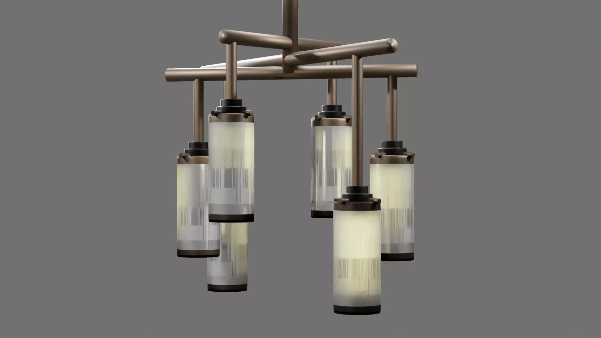 Lamp Style 1 Low-poly 3D model_0