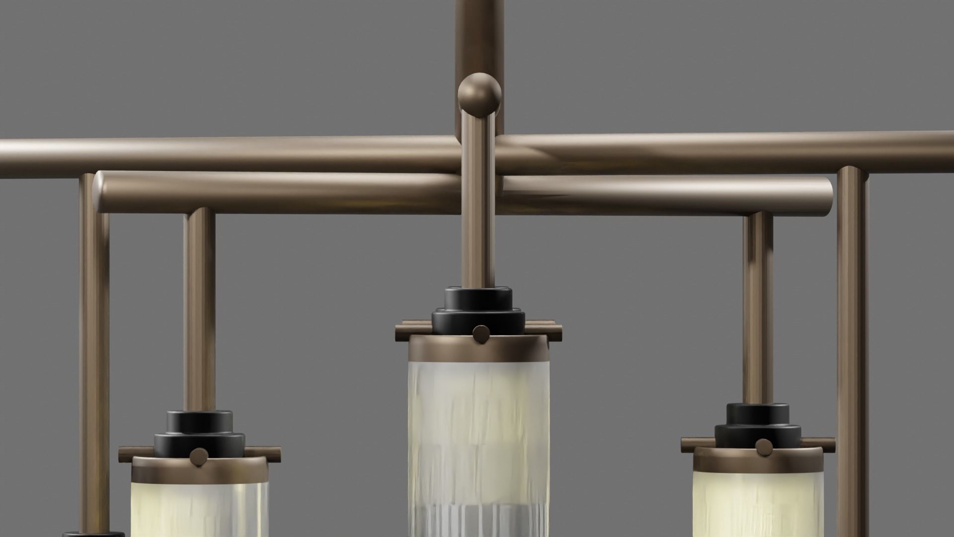 Lamp Style 1 Low-poly 3D model_3