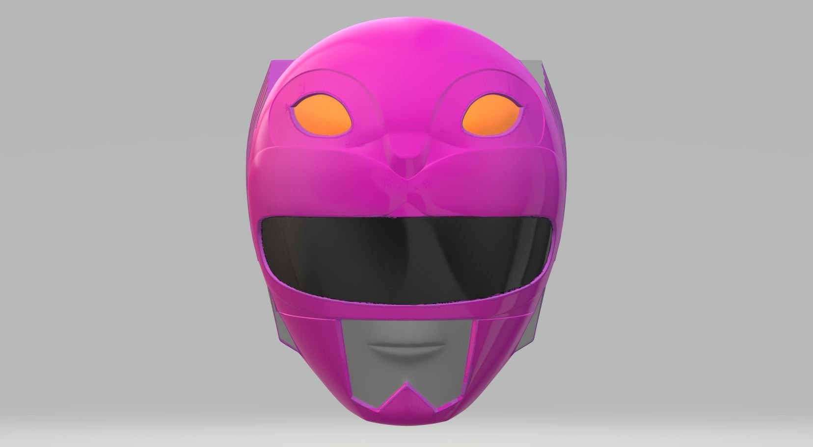 Power Rangers Lost Galaxy Rangers Pack helmet plus gift file 3D print model_5