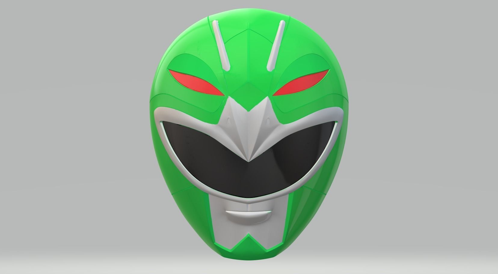 Power Rangers Lost Galaxy Rangers Pack helmet plus gift file 3D print model_4