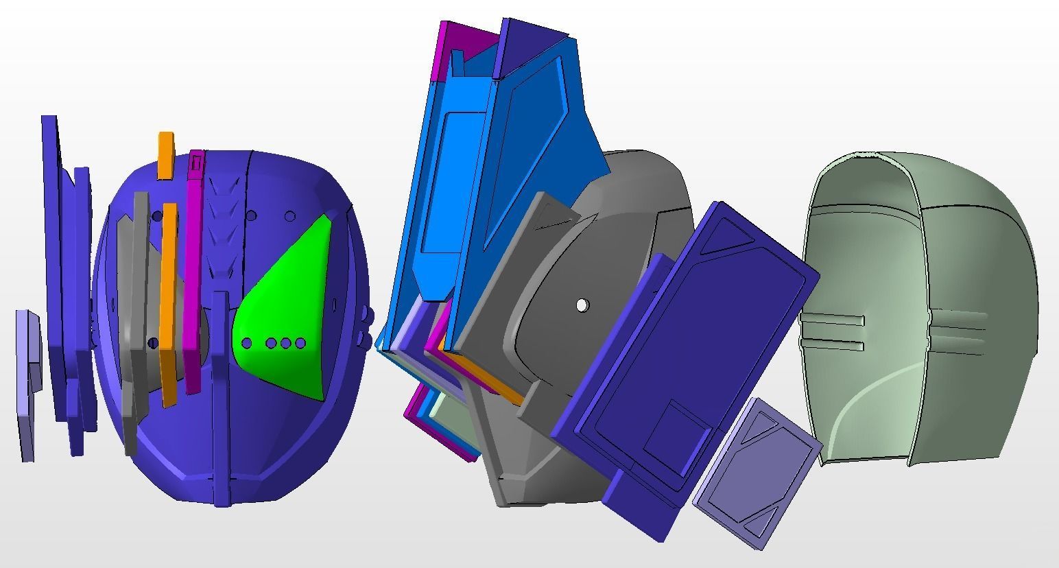 Kamen rider Diend 3D print model_5