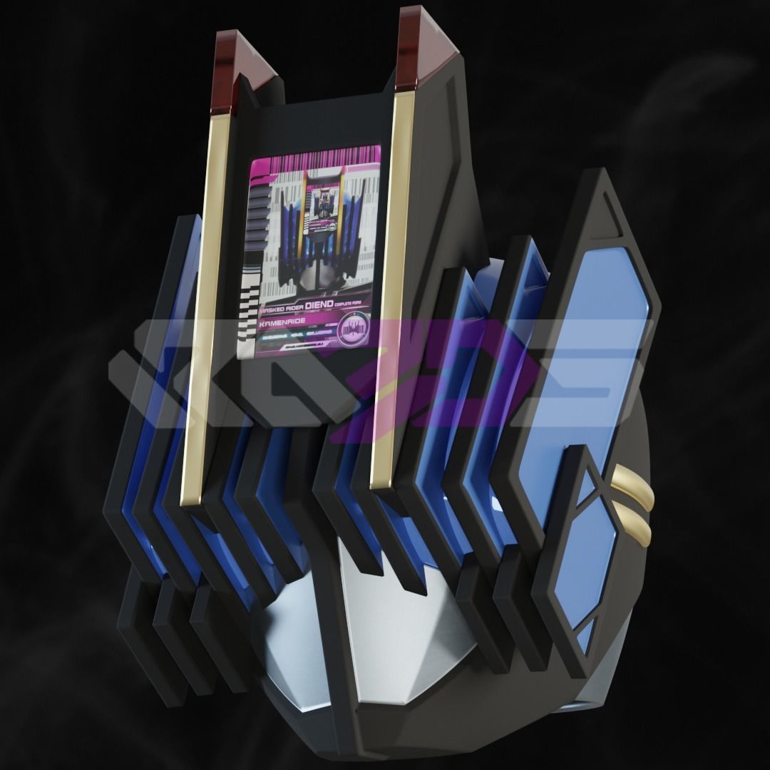 Kamen rider Diend 3D print model_1