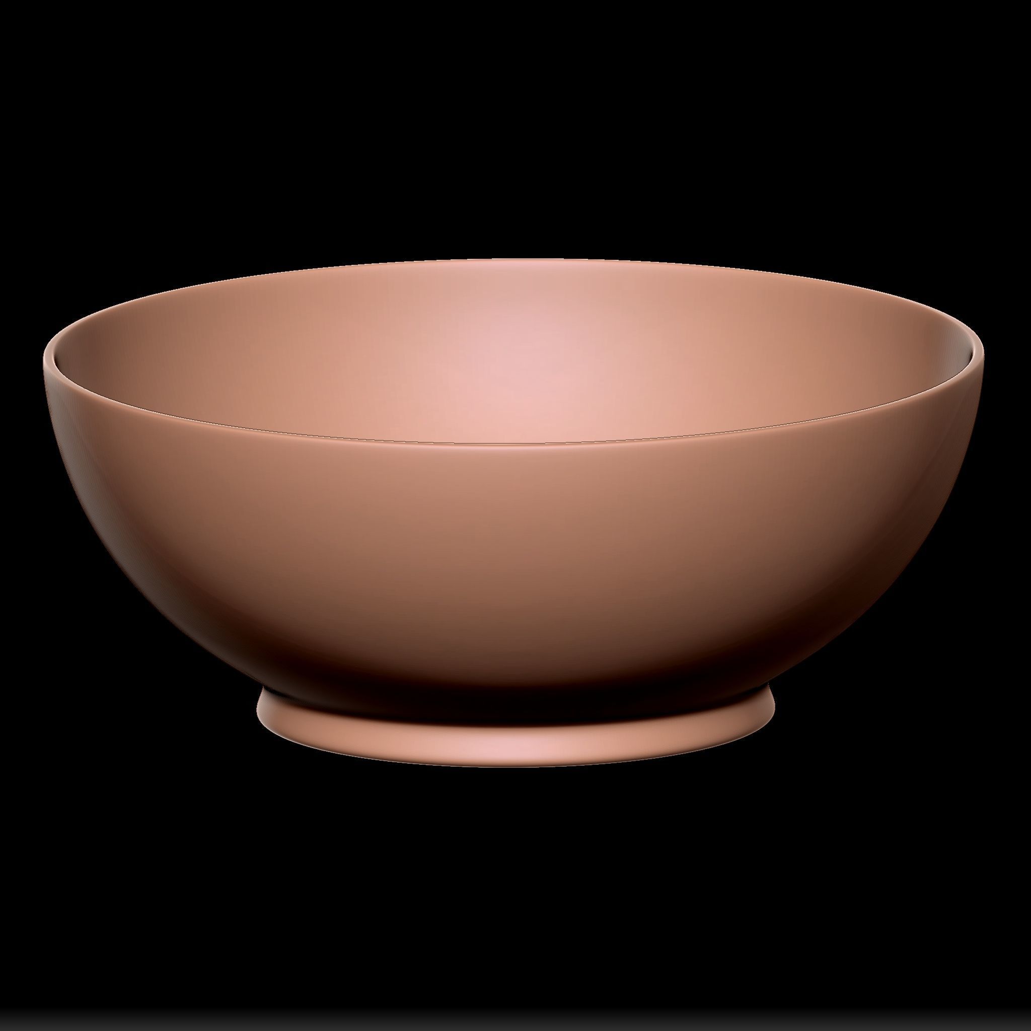 65 Clay Pot Base Mesh Low-poly 3D model_54
