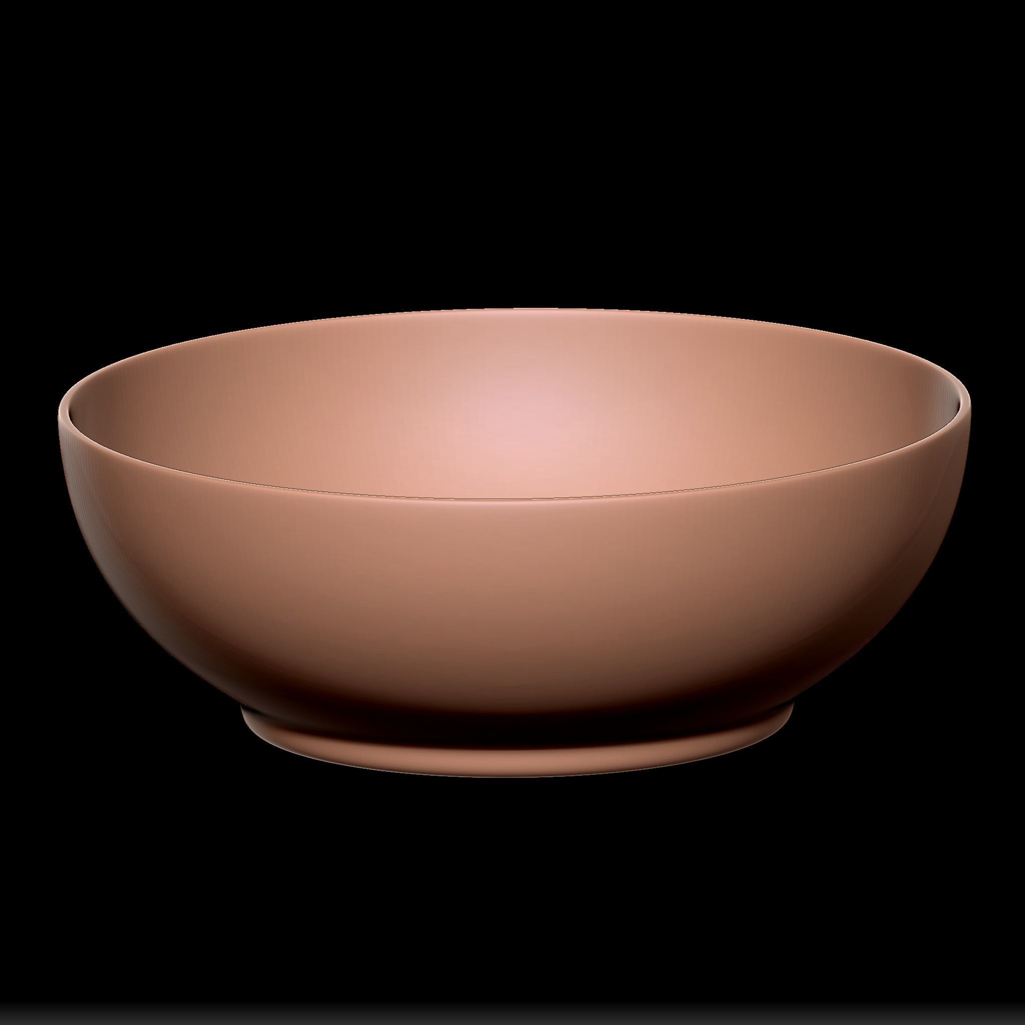 65 Clay Pot Base Mesh Low-poly 3D model_42