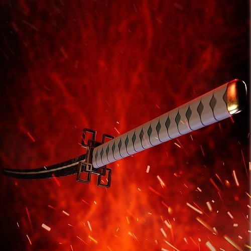 Katana Free 3D model