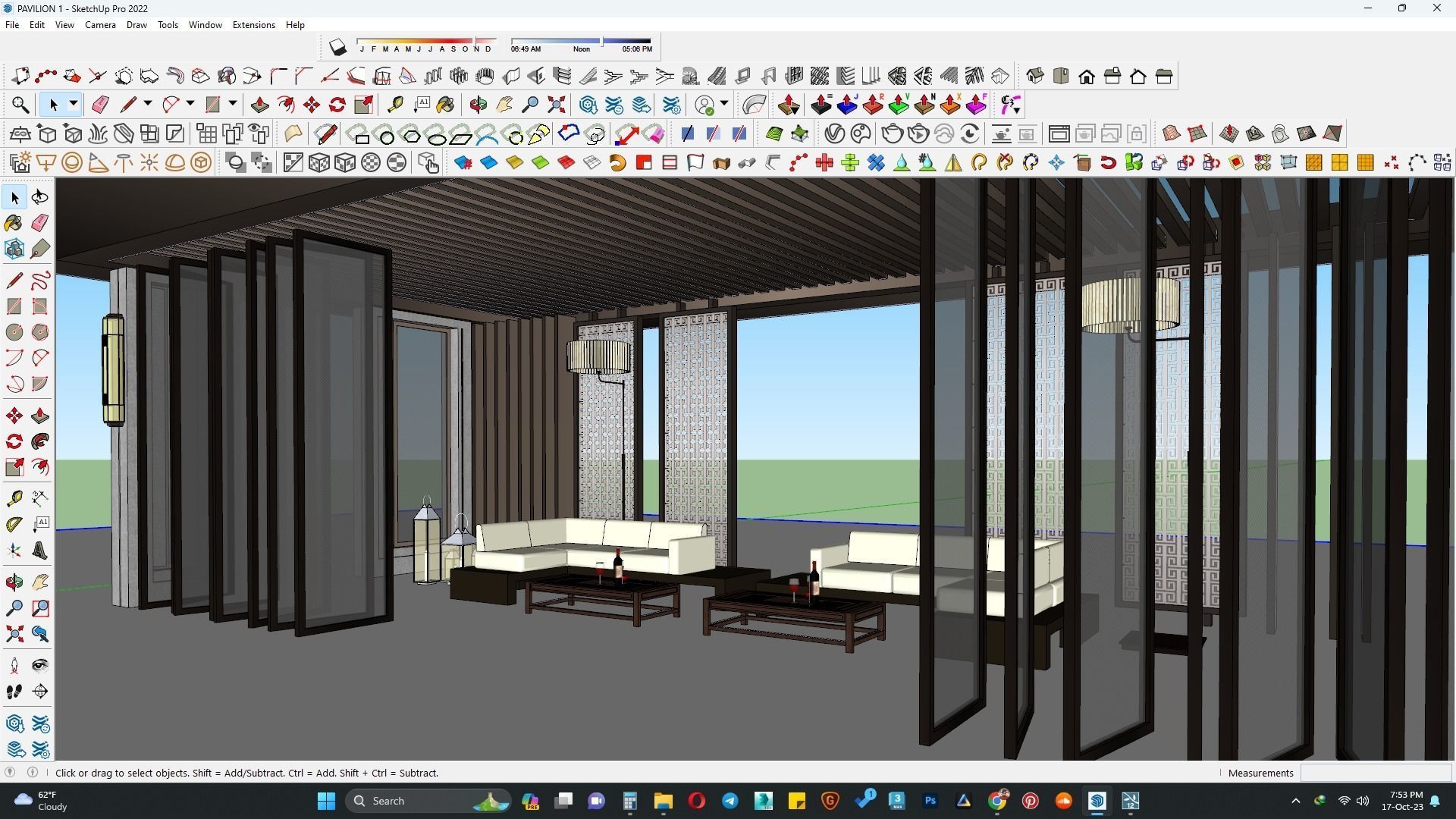 Pavilion 3d model 3D model_5