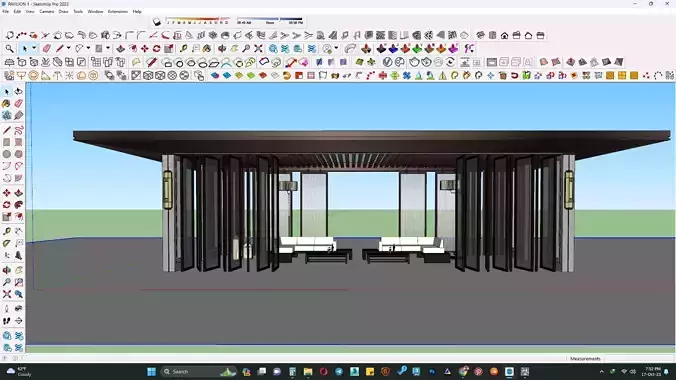 Pavilion 3d model