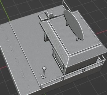 3D low poly grocery store  Low-poly 3D model_25