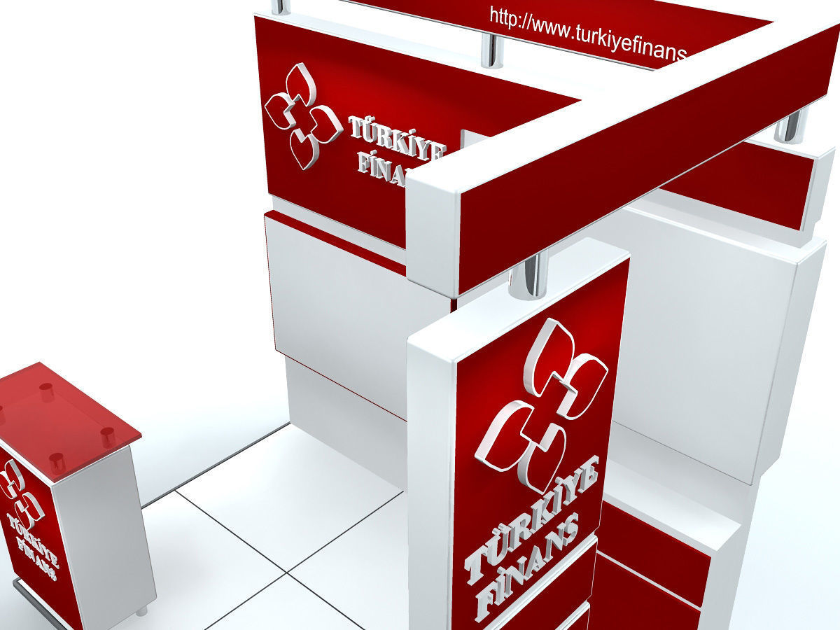 Exhibition Stand - ST008 3D model_2