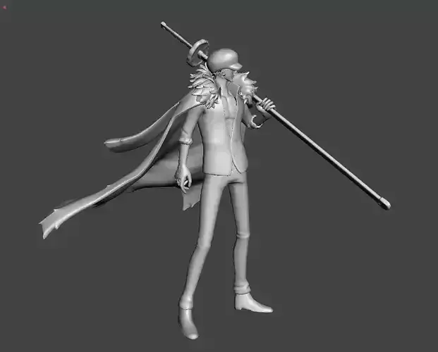 Trafalgar D Law 3D Model