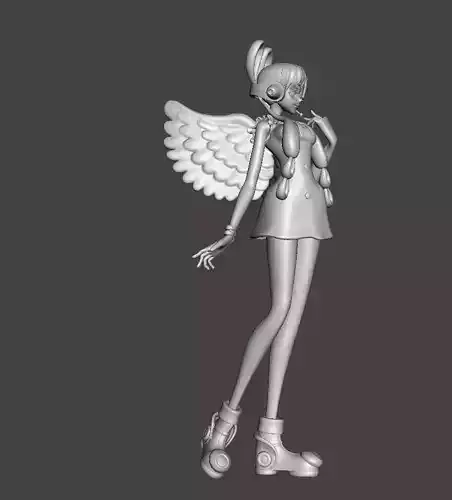 Uta One piece 3D Model 3D print model
