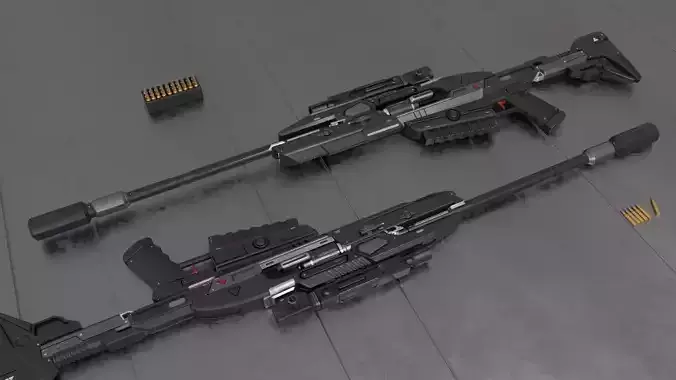 m7 scar - sniper rifle