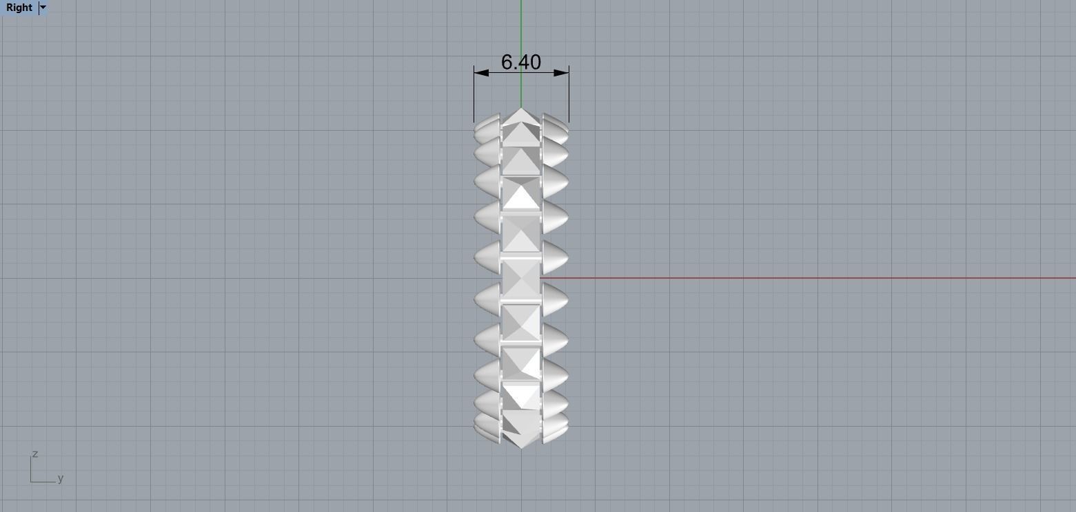 CLASH DE CARTIE RING  SIZE 7 3D print model_10