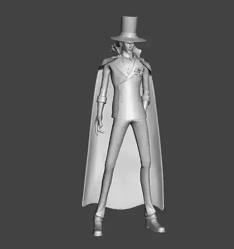 Rob Lucci CP0 3D Model 3D print model