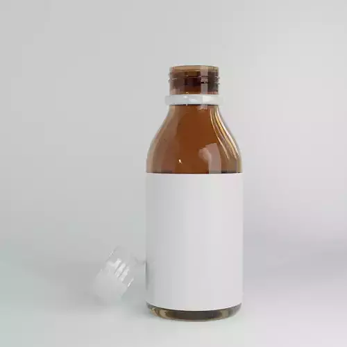 Medical Syrup Bottle