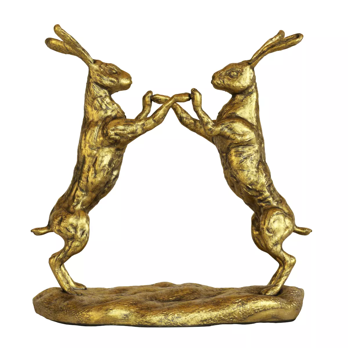 Fighting hares 3D model
