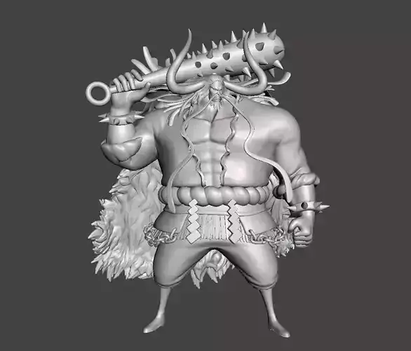 Kaidou of the Beasts 3D Model 3D print model