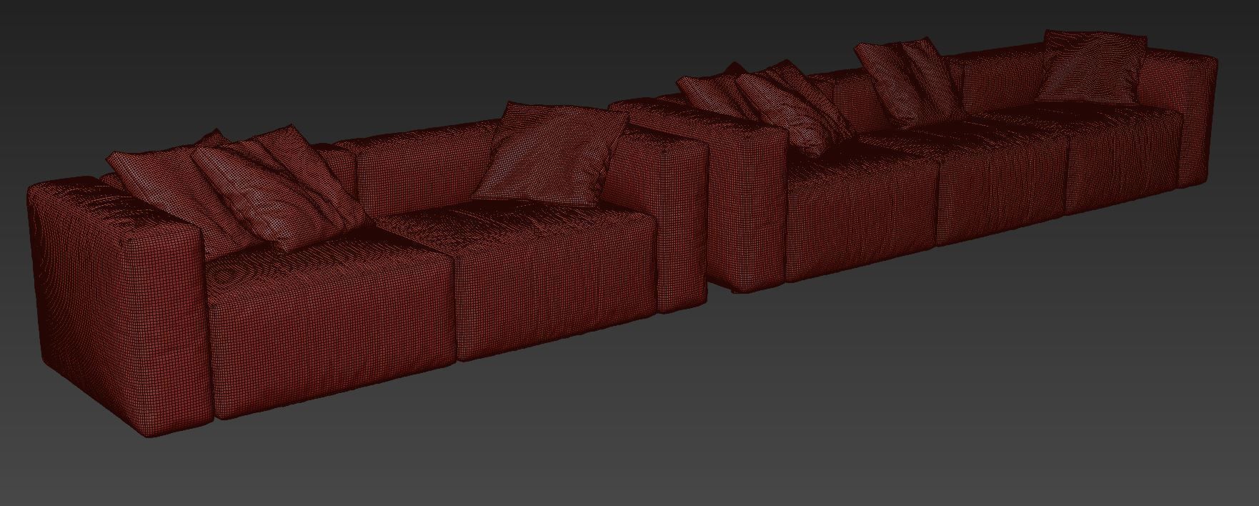 Takimi Sofa 01 by La Cividina 3D model_9