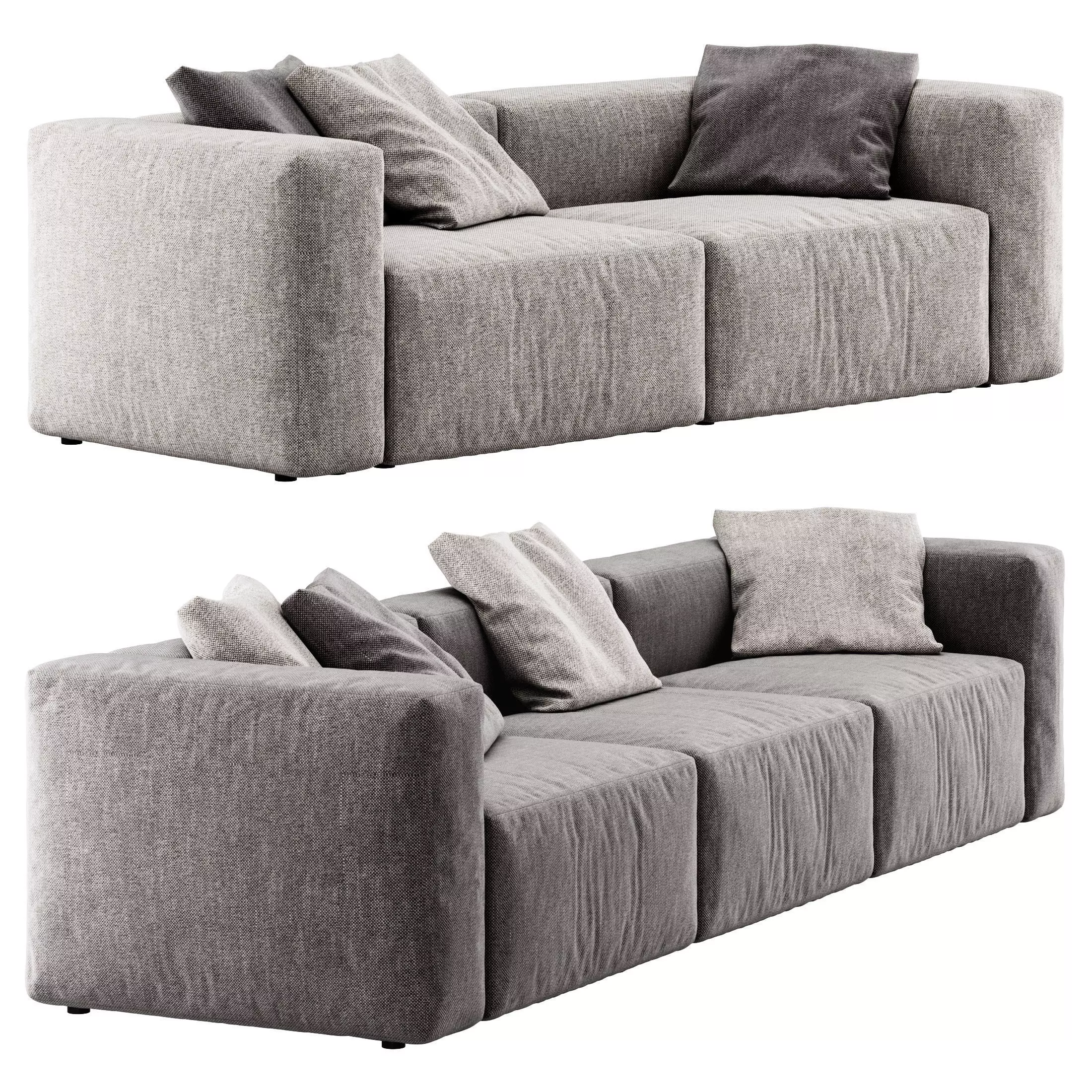 Takimi Sofa 01 by La Cividina 3D model_0