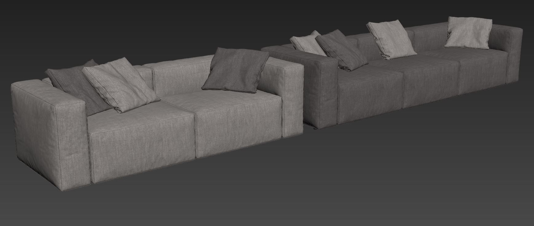 Takimi Sofa 01 by La Cividina 3D model_7