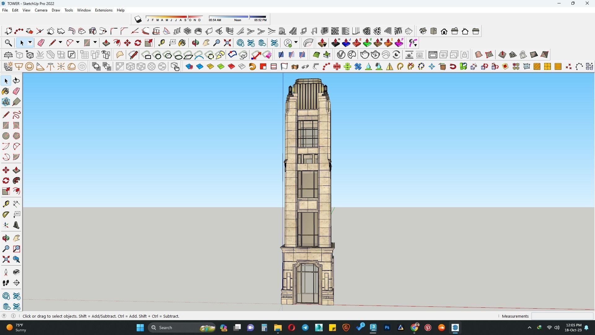 TOWER MONUMENT 3D MODEL 3D model_1