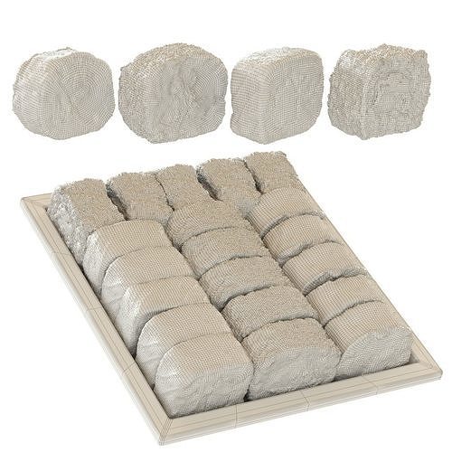 Sushi Set 3D model 2