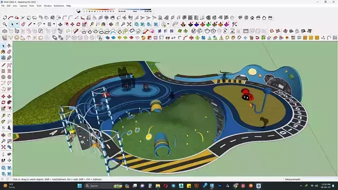 Playground 3d model 