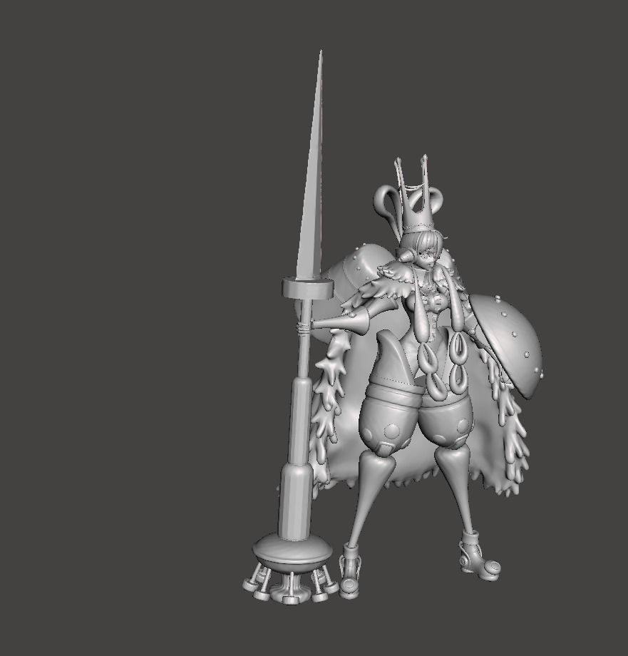 Armor Uta 3D Model 3D print model_1