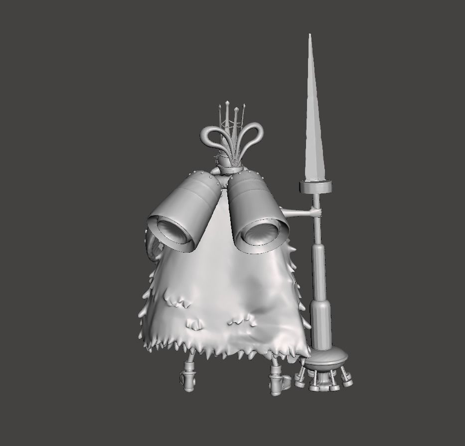 Armor Uta 3D Model 3D print model_2