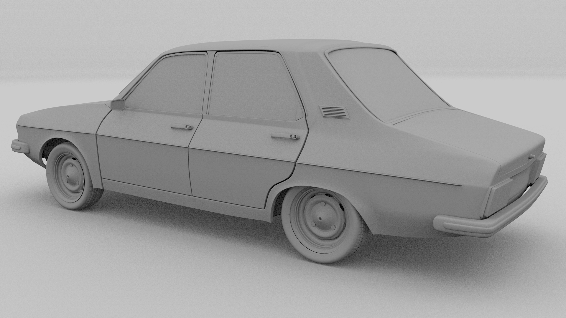 Dacia 1300 Renault 12 Pack 3D model_8