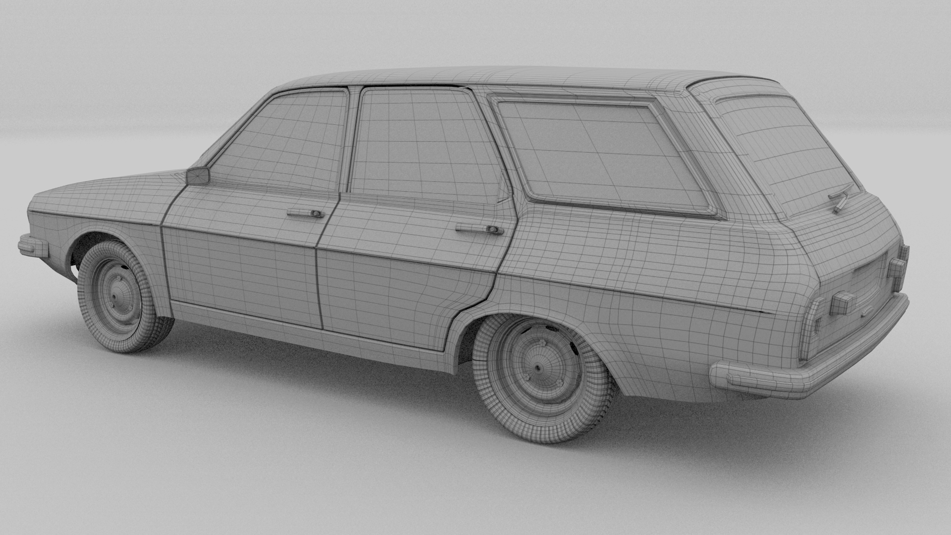 Dacia 1300 Renault 12 Pack 3D model_33