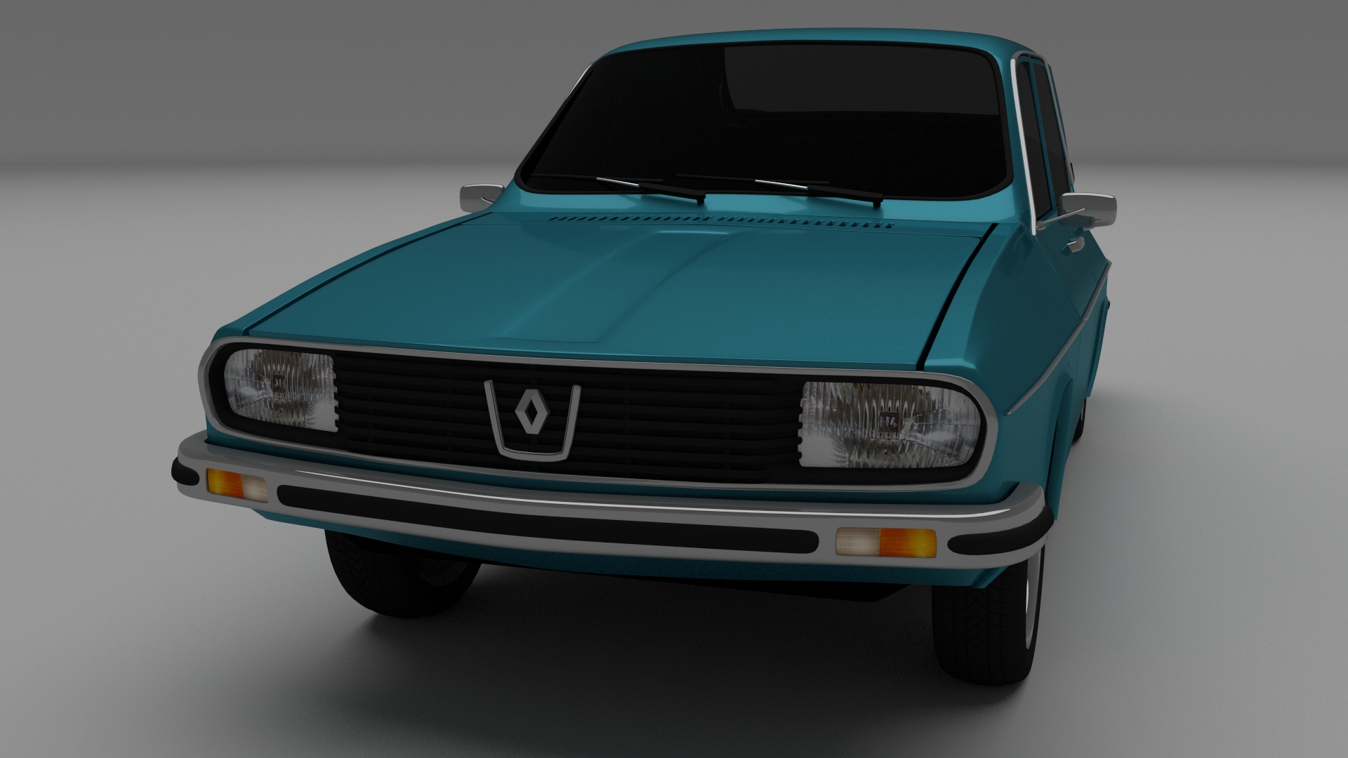 Dacia 1300 Renault 12 Pack 3D model_1
