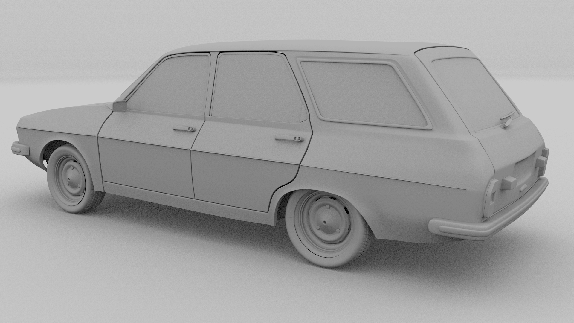 Dacia 1300 Renault 12 Pack 3D model_27
