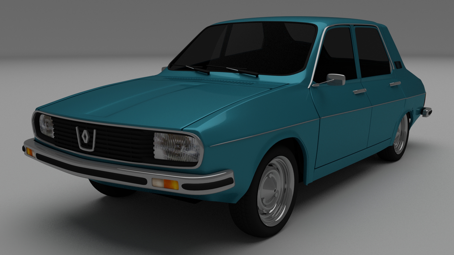 Dacia 1300 Renault 12 Pack 3D model_3