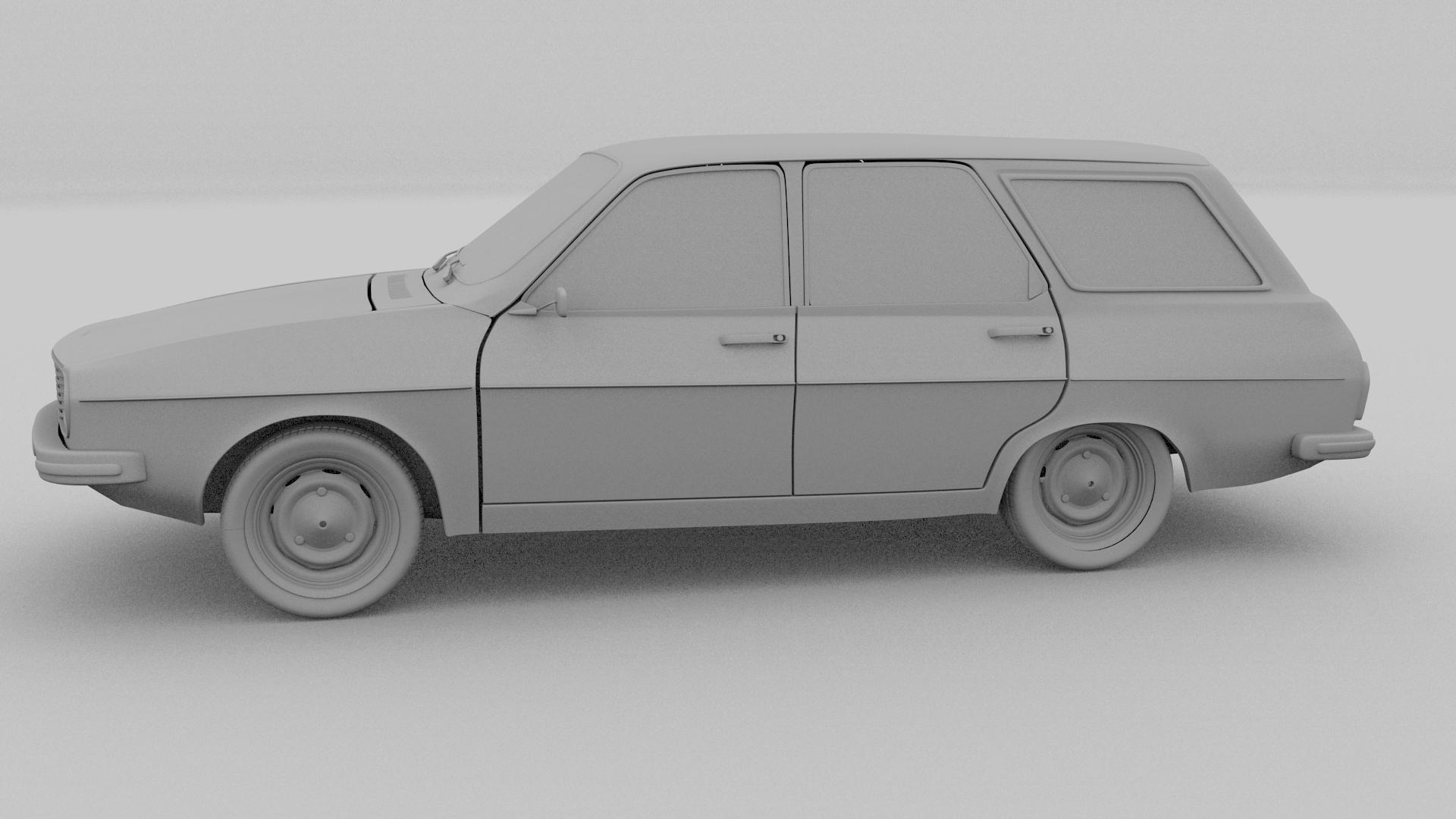 Dacia 1300 Renault 12 Pack 3D model_26