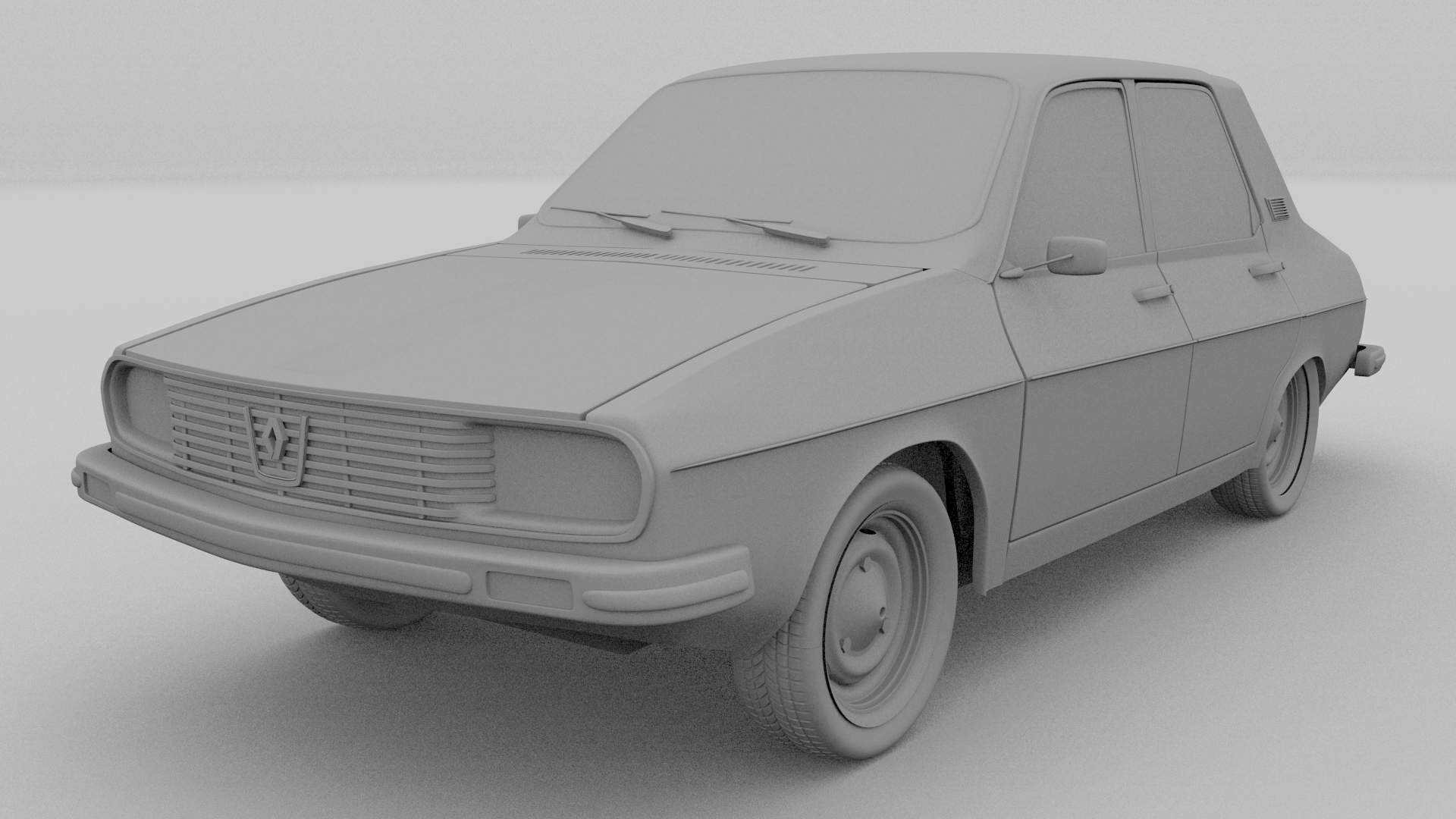 Dacia 1300 Renault 12 Pack 3D model_7