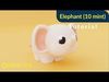 Cute Elephant Low-poly 3D model Low-poly 3D model_1