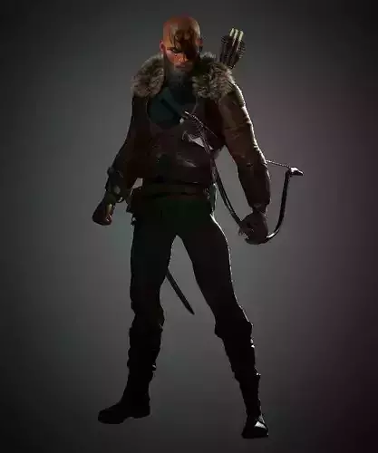 Assassin Arab Character 3D 3D model