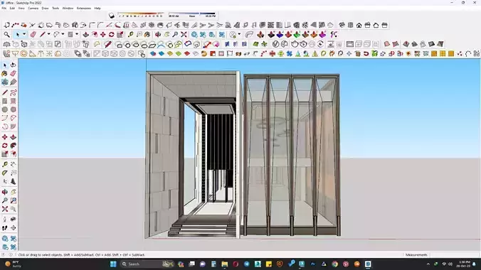 Office building 3d model
