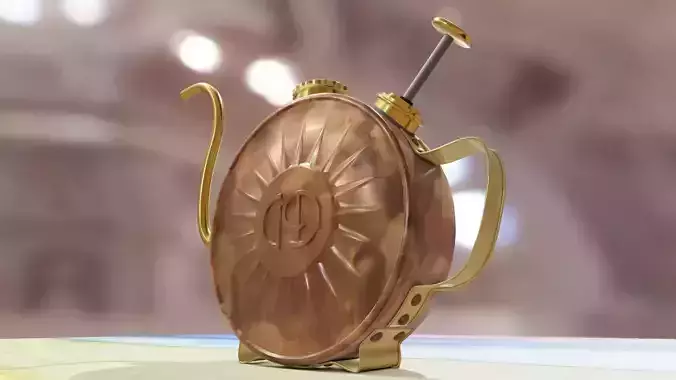 Burette huile 3D model