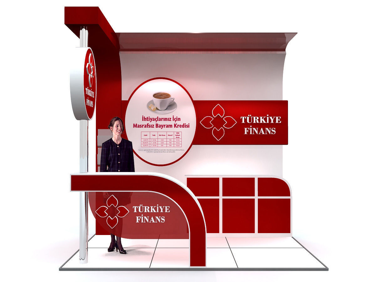 Exhibition Stand - ST009 3D model_3