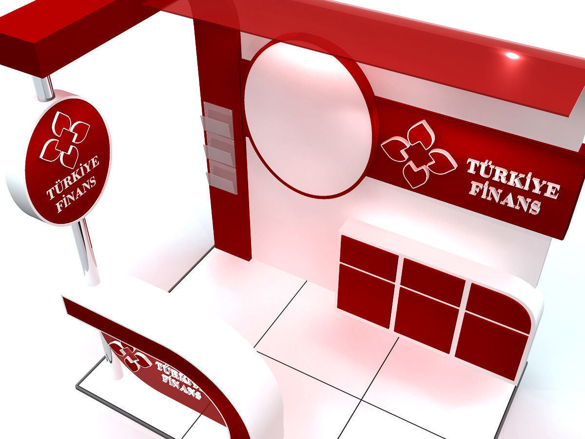 Exhibition Stand - ST009 3D model_2